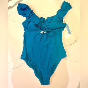 CUPSHE Women's One Piece Swimsuit Ruffle